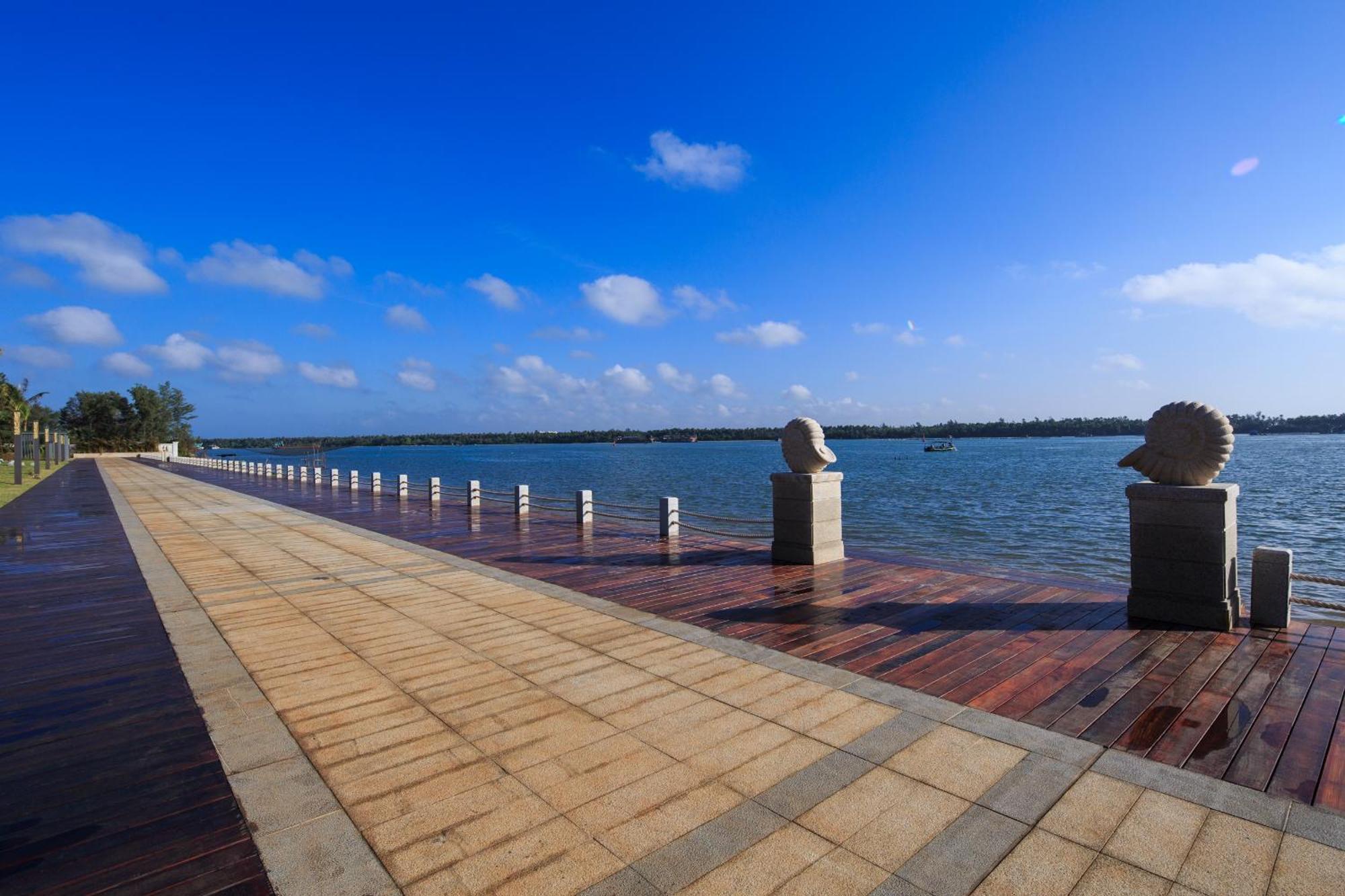 فندق ويندهام جراند بلازا رويال وينتشانج Wenchang المظهر الخارجي الصورة